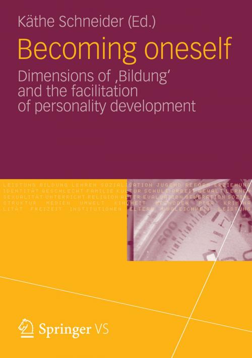 Cover of the book Becoming oneself by , VS Verlag für Sozialwissenschaften