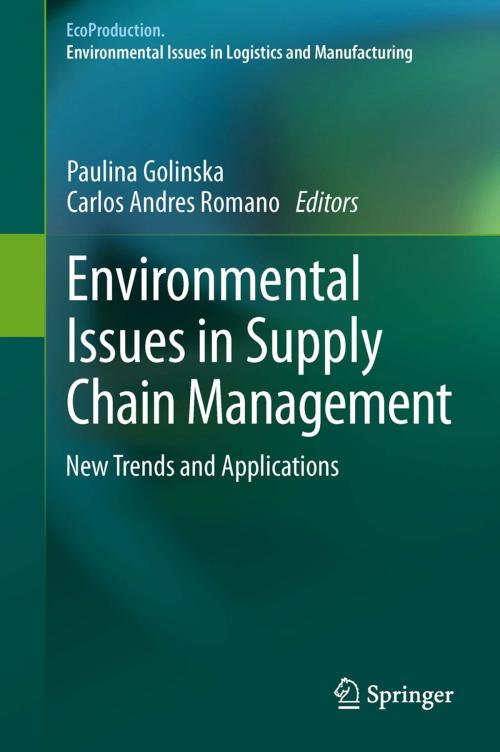 Cover of the book Environmental Issues in Supply Chain Management by , Springer Berlin Heidelberg