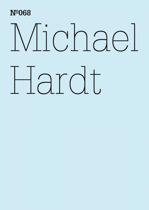 Cover of the book Michael Hardt by Michael Hardt, Hatje Cantz Verlag