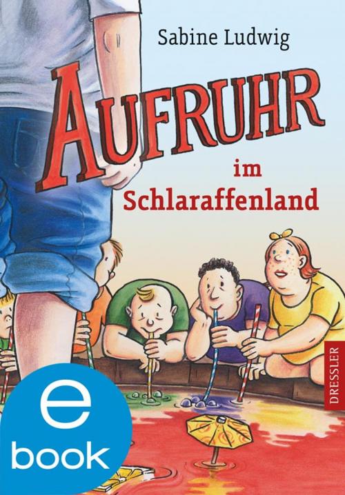 Cover of the book Aufruhr im Schlaraffenland by Sabine Ludwig, Dressler Verlag