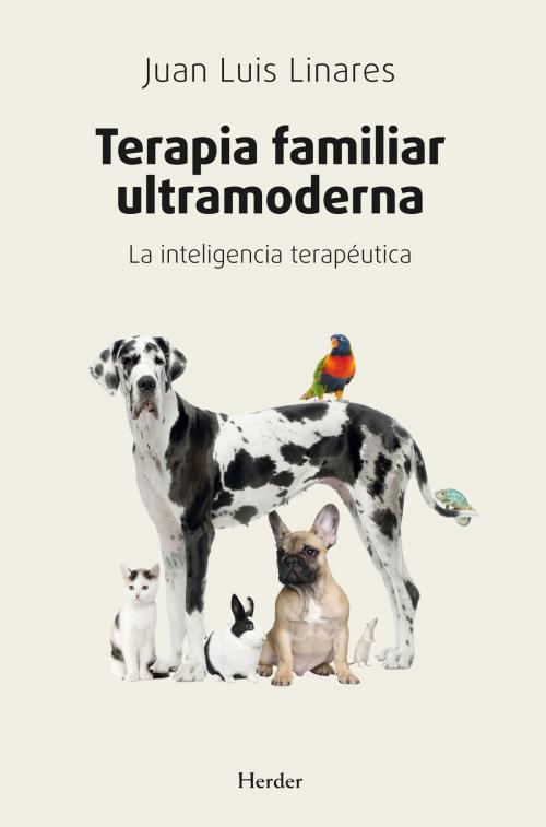 Cover of the book Terapia familiar ultramoderna by Juan Luis Linares, Herder Editorial
