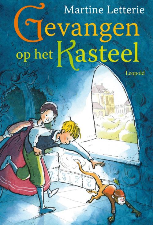 Cover of the book Gevangen op het kasteel by Martine Letterie, WPG Kindermedia