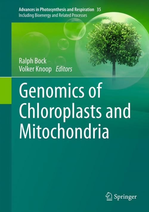 Cover of the book Genomics of Chloroplasts and Mitochondria by , Springer Netherlands