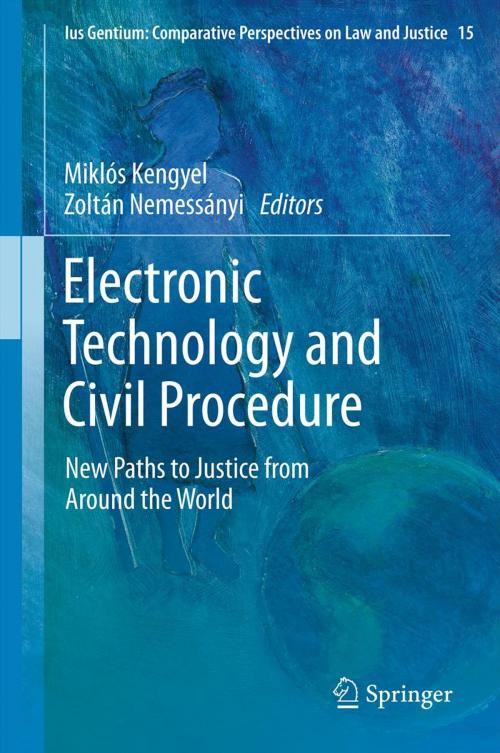 Cover of the book Electronic Technology and Civil Procedure by , Springer Netherlands