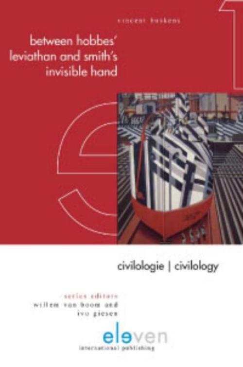 Cover of the book Between hobbes leviathan and Smith's invisible hand by Vincent Buskens, Boom uitgevers Den Haag