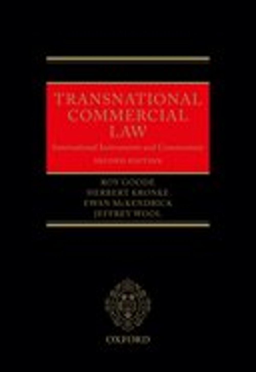 Big bigCover of Transnational Commercial Law