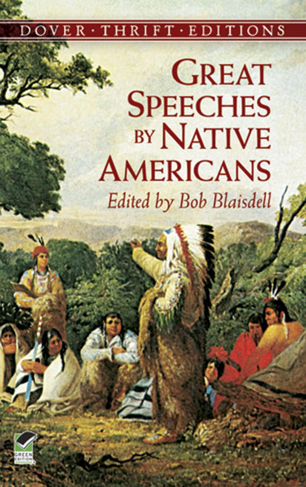 Big bigCover of Great Speeches by Native Americans