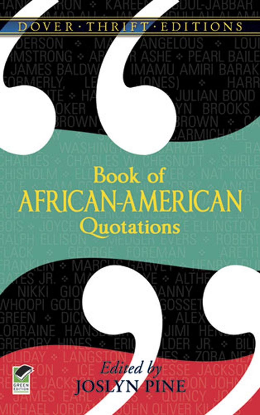 Big bigCover of Book of African-American Quotations
