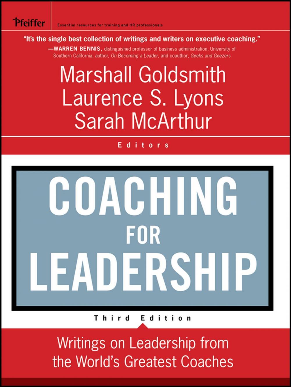 Big bigCover of Coaching for Leadership