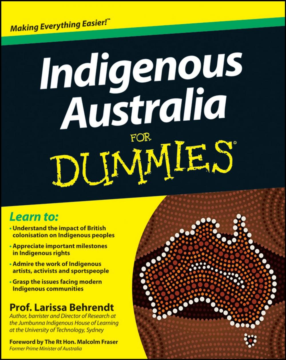 Big bigCover of Indigenous Australia for Dummies