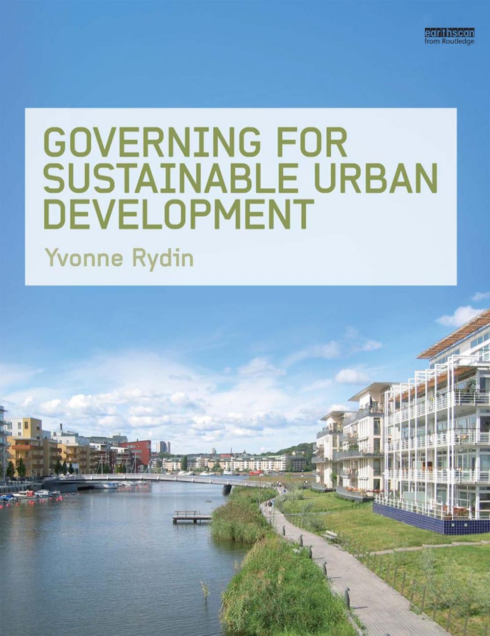 Big bigCover of Governing for Sustainable Urban Development
