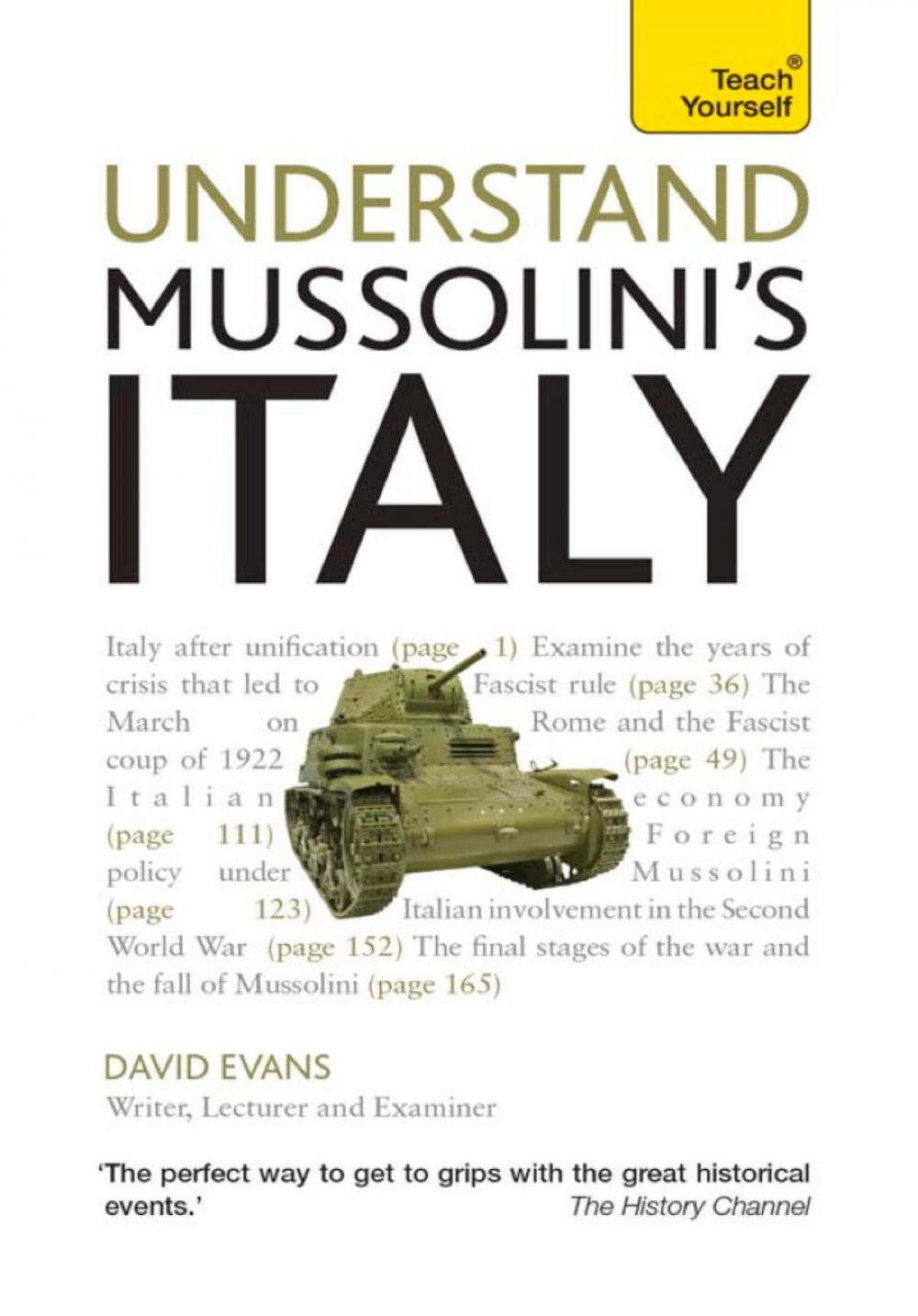 Big bigCover of Mussolini's Italy: Teach Yourself Ebook