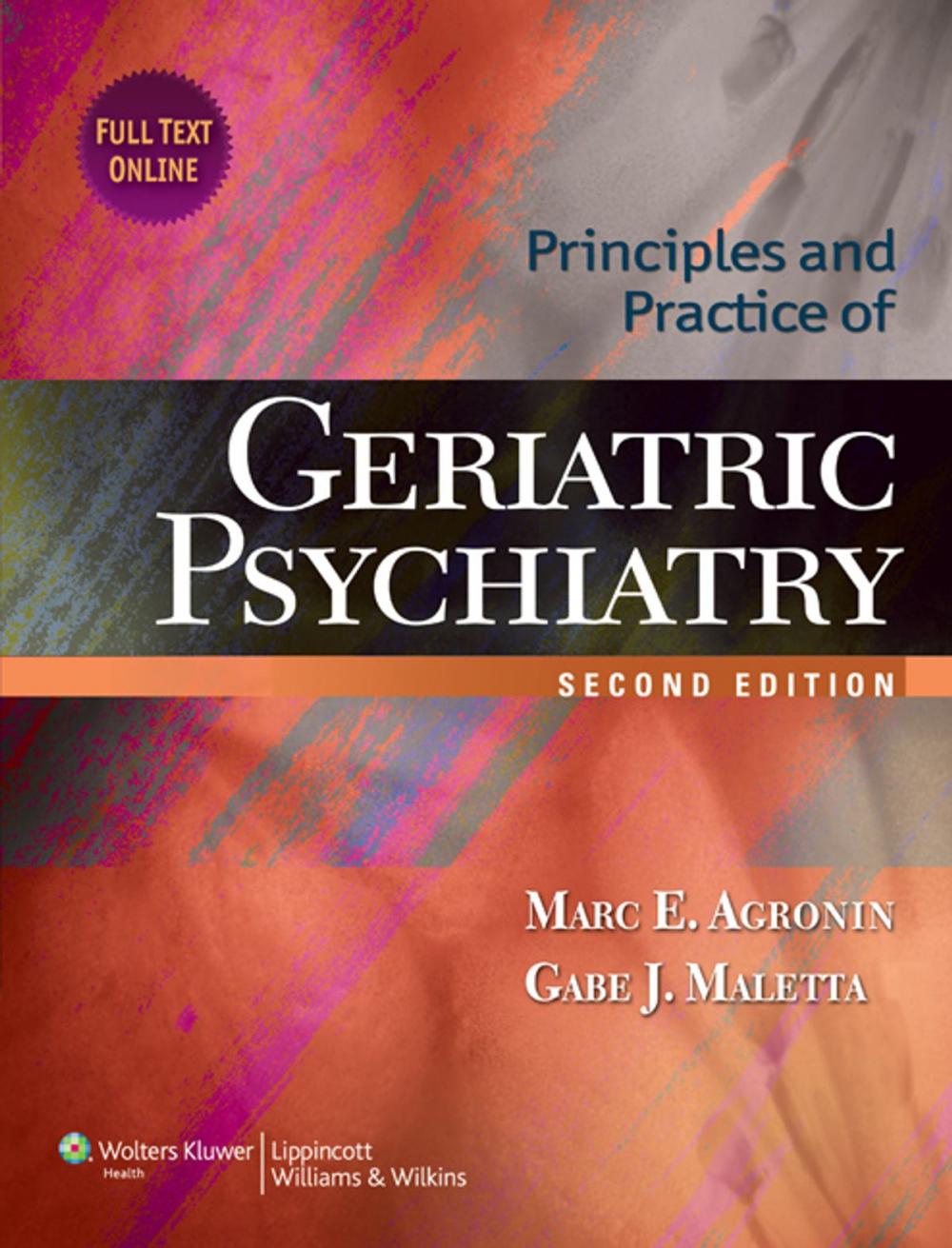 Big bigCover of Principles and Practice of Geriatric Psychiatry