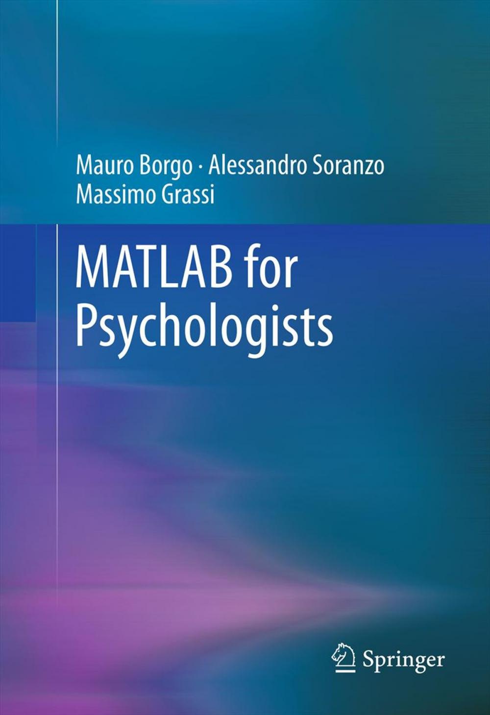 Big bigCover of MATLAB for Psychologists
