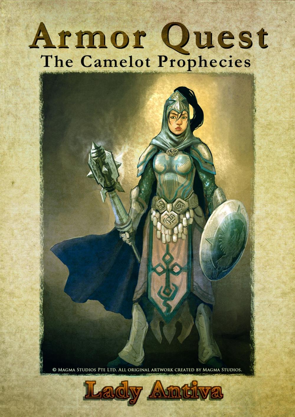 Big bigCover of Armor Quest: The Camelot Prophecies