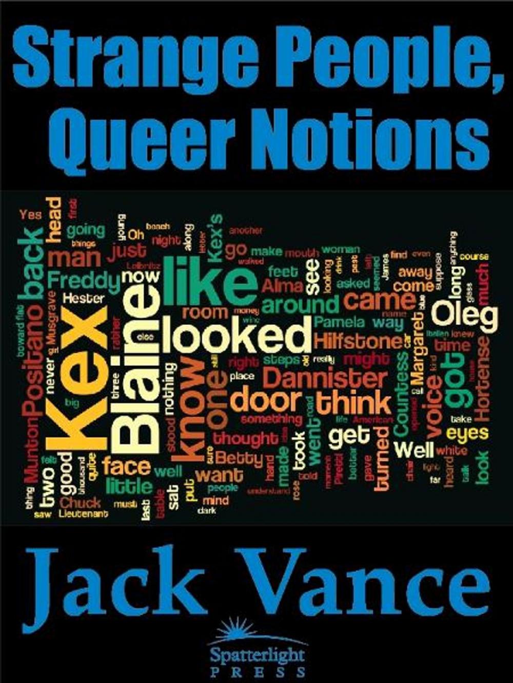 Big bigCover of Strange People, Queer Notions