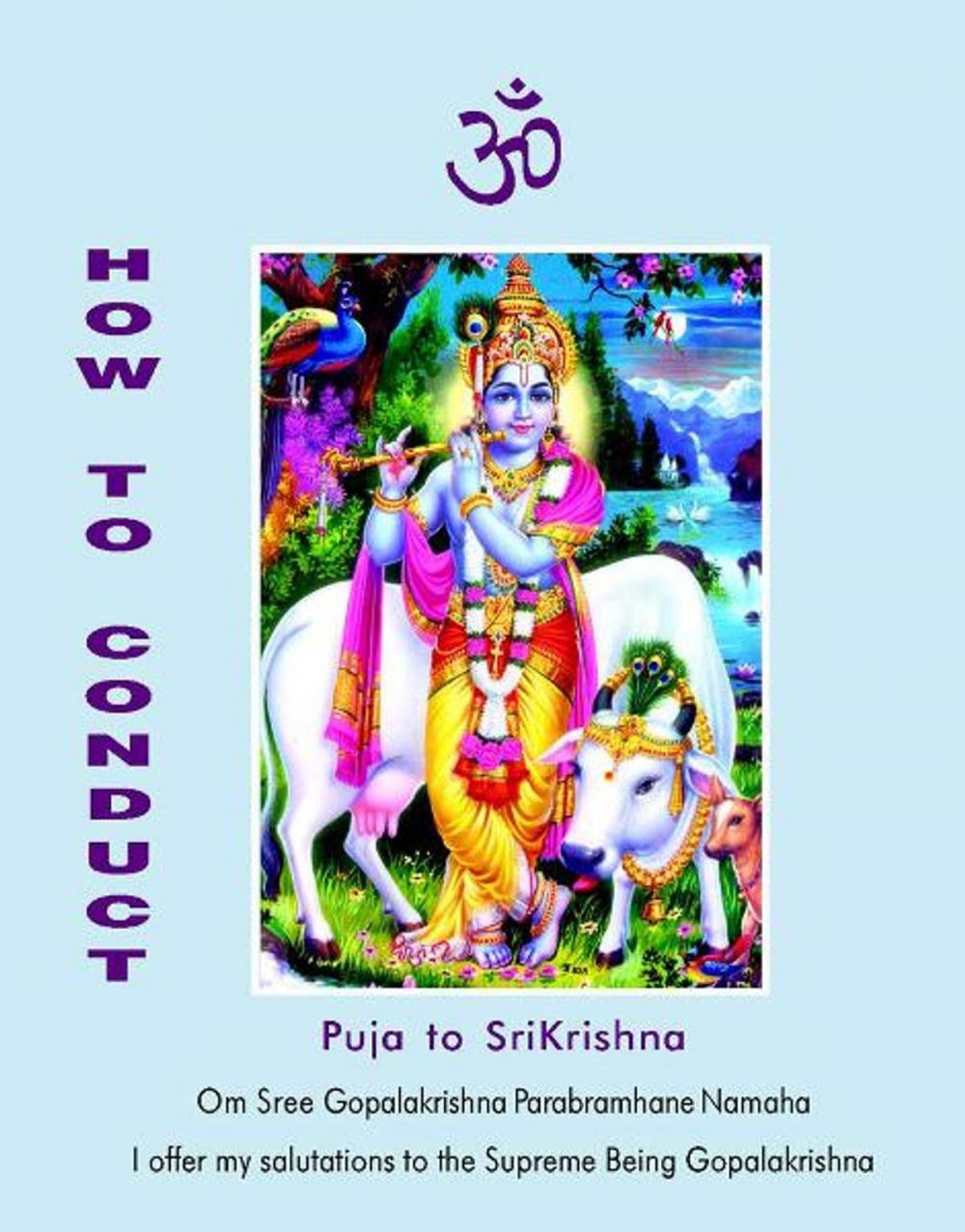 Big bigCover of How to Conduct Puja to ShriKrishna