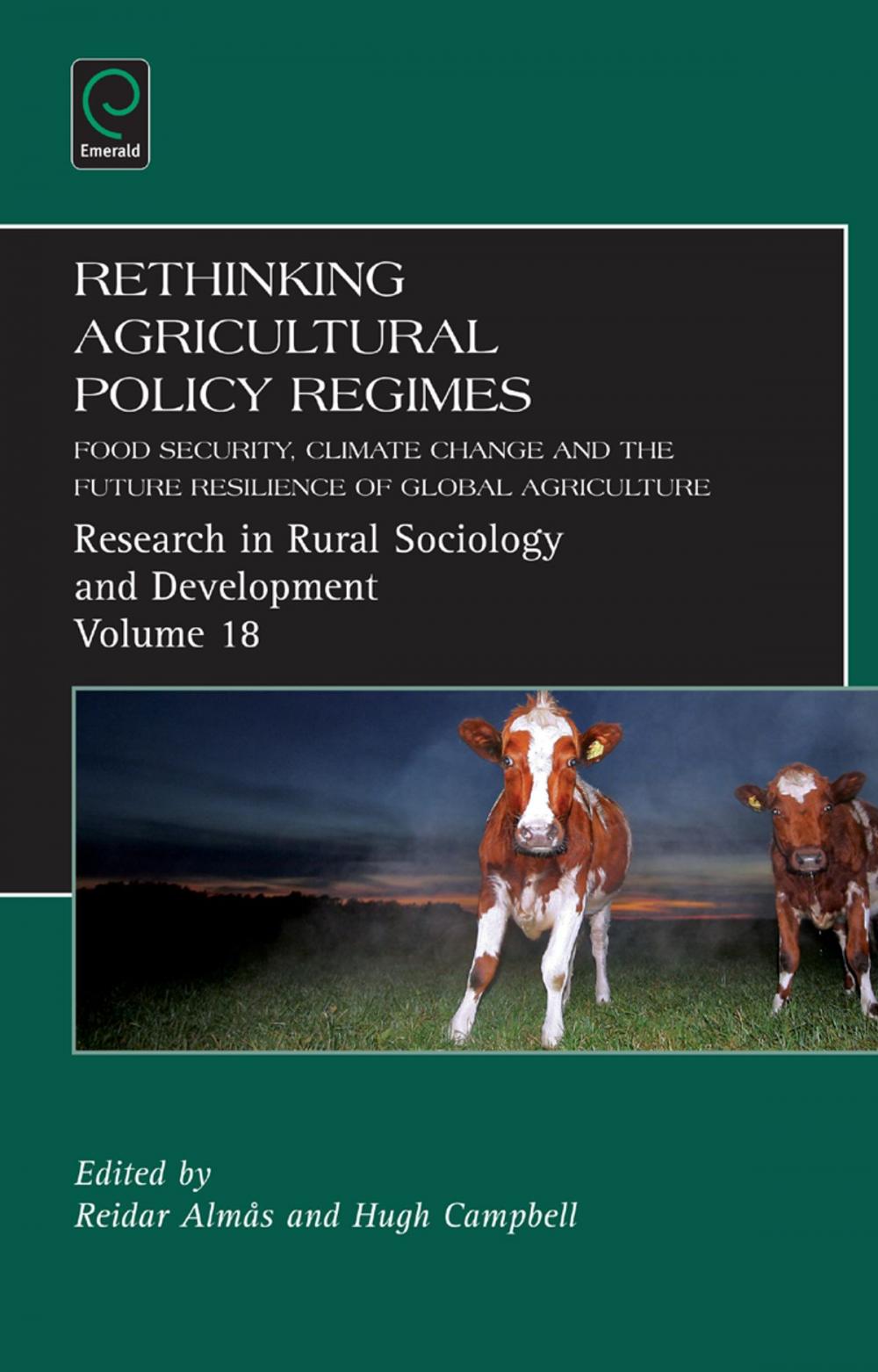 Big bigCover of Rethinking Agricultural Policy Regimes