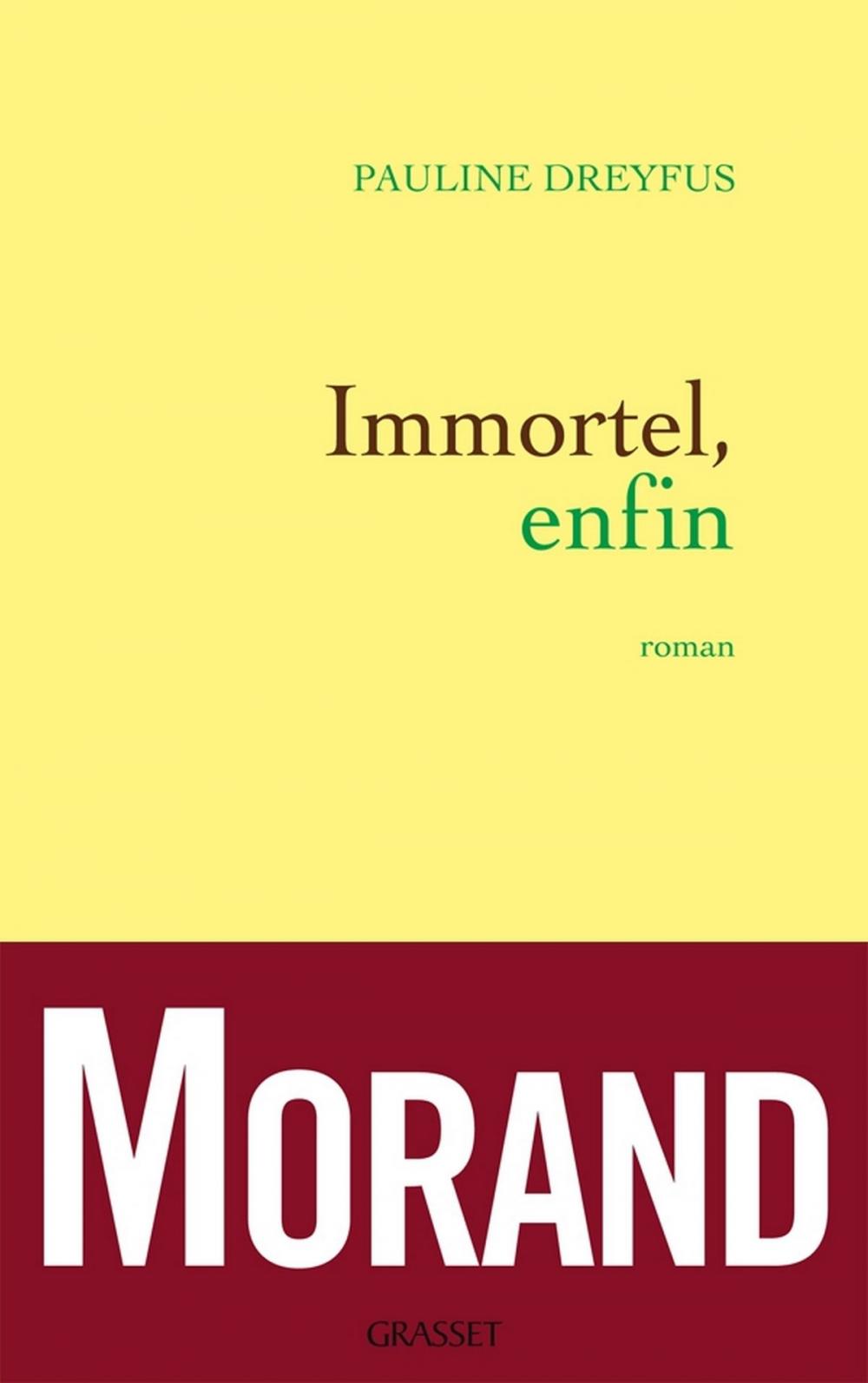 Big bigCover of Immortel, enfin