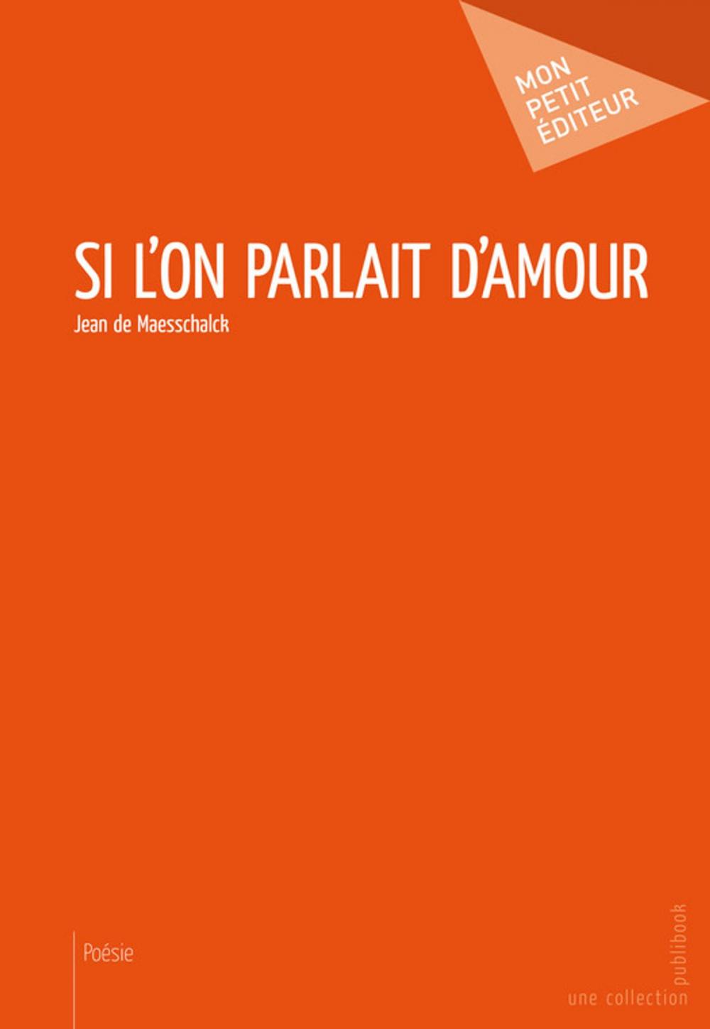 Big bigCover of Si l'on parlait d'amour ?