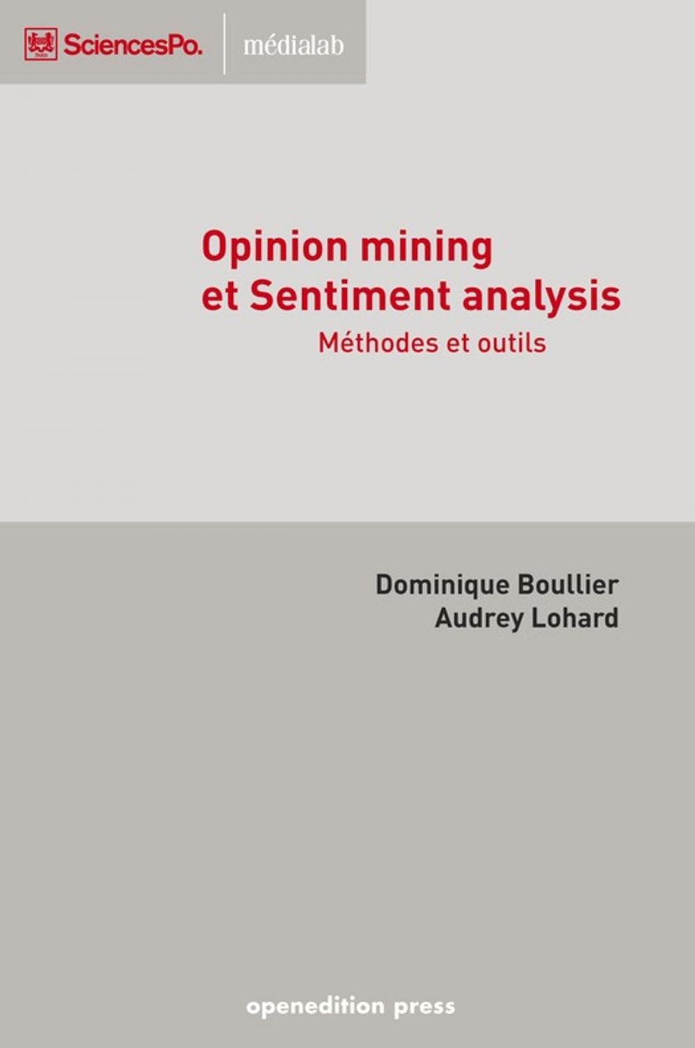 Big bigCover of Opinion mining et ‎Sentiment analysis
