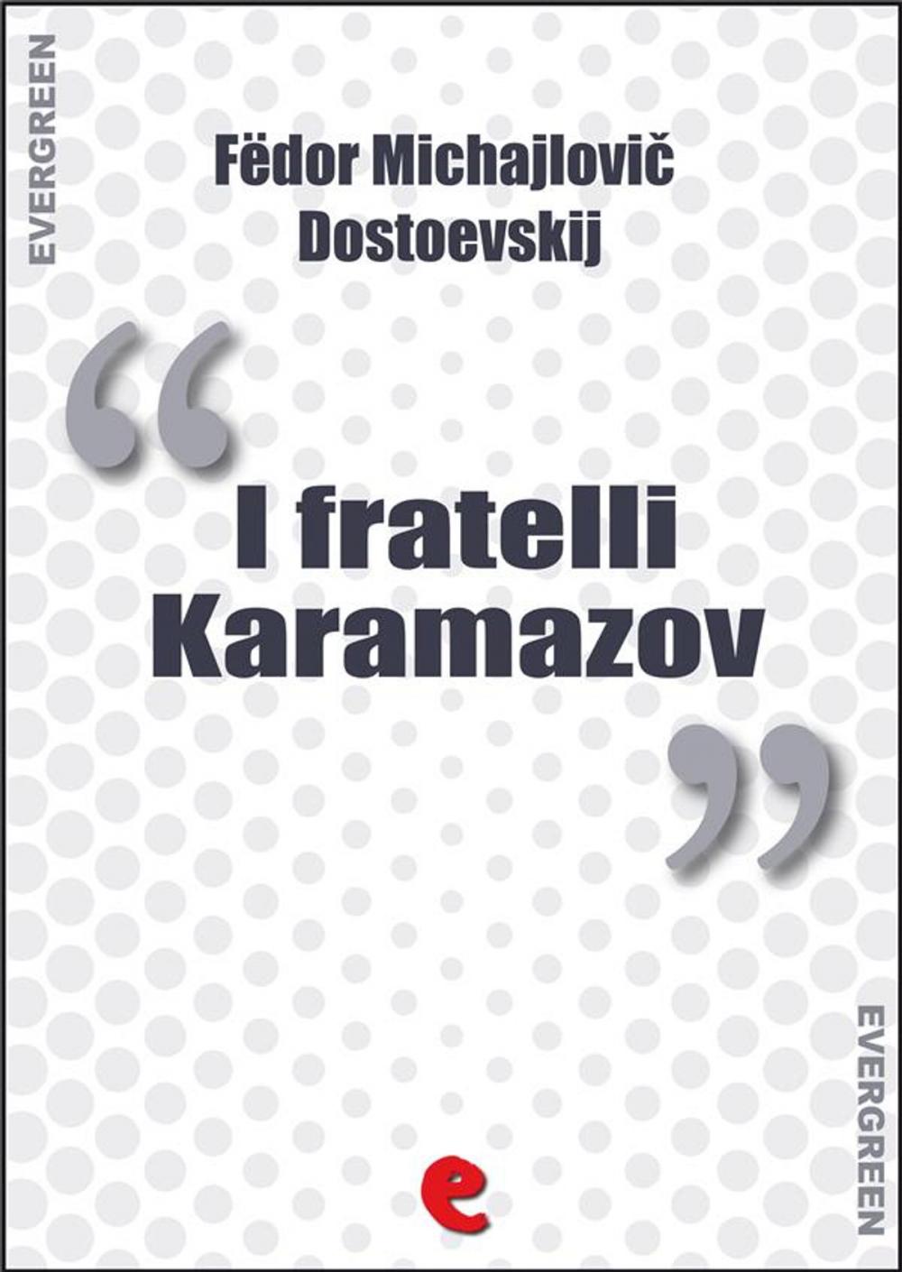 Big bigCover of I Fratelli Karamazov (Братья Карамазовы)