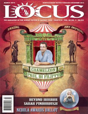 Cover of Locus Magazine, Issue 614, March 2012