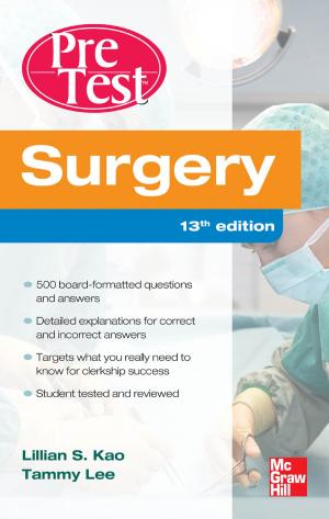 Cover of the book Surgery PreTest Self-Assessment and Review, Thirteenth Edition by Joseph Michelli