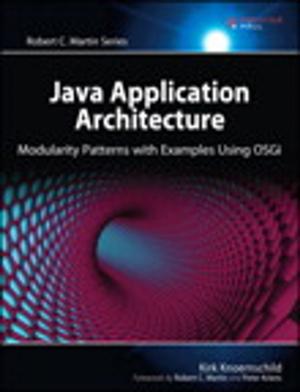 Cover of the book Java Application Architecture by Linh Tang, Frank F. Fiore