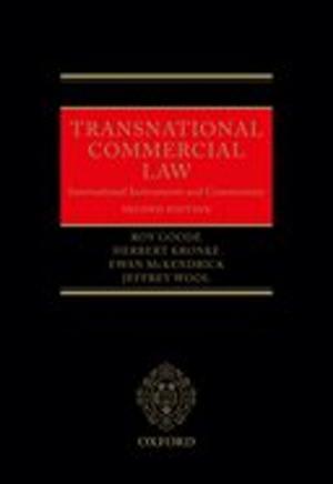 Cover of the book Transnational Commercial Law by Antonios Tzanakopoulos
