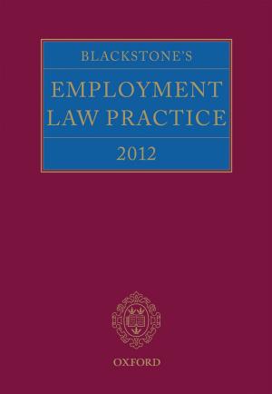 Cover of Blackstone's Employment Law Practice 2012