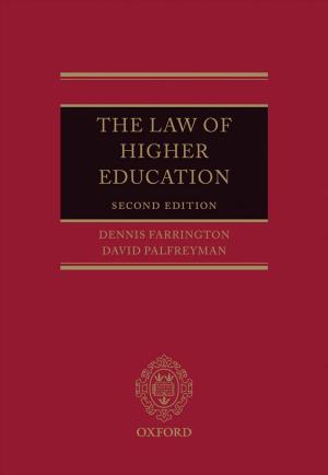 Cover of the book The Law of Higher Education by 