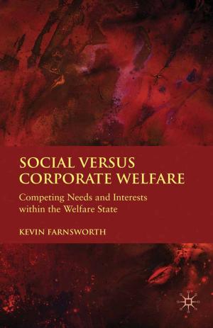 Cover of the book Social versus Corporate Welfare by Sofía Sebastián-Aparicio