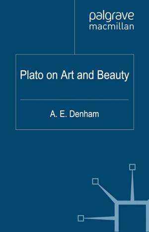 Cover of the book Plato on Art and Beauty by Marlis Schweitzer, Joanne Zerdy