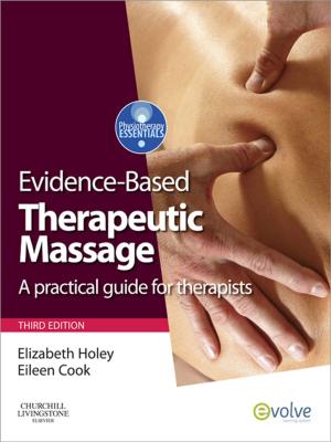 Book cover of Evidence-based Therapeutic Massage E-Book