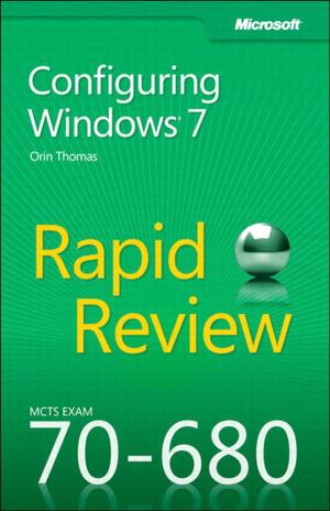 Cover of the book MCTS 70-680 Rapid Review by William S. Kane
