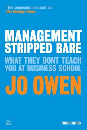 Cover of the book Management Stripped Bare by John Manners-Bell, Thomas Cullen, Cathy Roberson