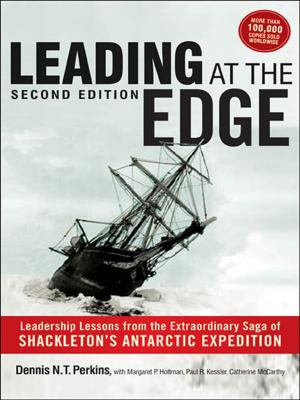 Book cover of Leading at The Edge