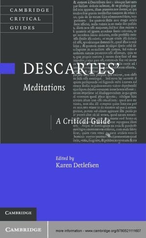 Cover of the book Descartes' Meditations by Claudia Strauss