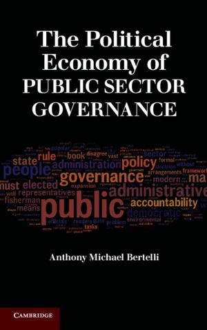 Cover of the book The Political Economy of Public Sector Governance by 
