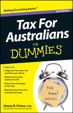 Cover of the book Tax for Australians For Dummies by Lisa Bushur CPA