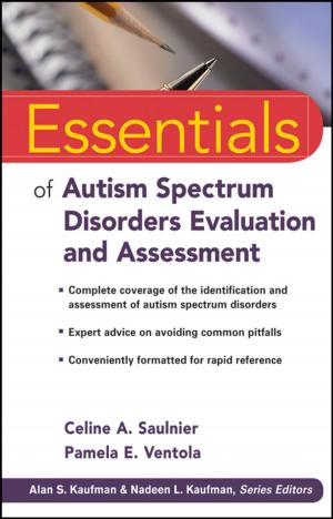 Book cover of Essentials of Autism Spectrum Disorders Evaluation and Assessment