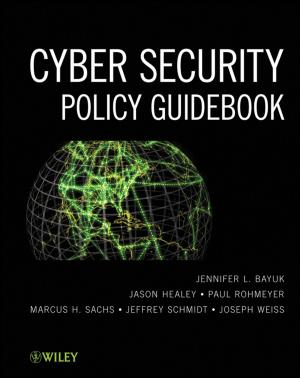 Cover of the book Cyber Security Policy Guidebook by Jan Van der Meer
