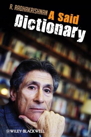 Cover of the book A Said Dictionary by Nina Wieda, Andrew Kaufman, Serafima Gettys
