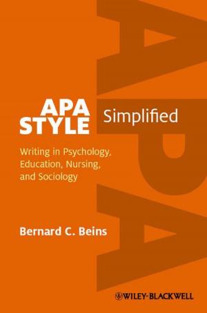 Cover of the book APA Style Simplified by Peter Bond