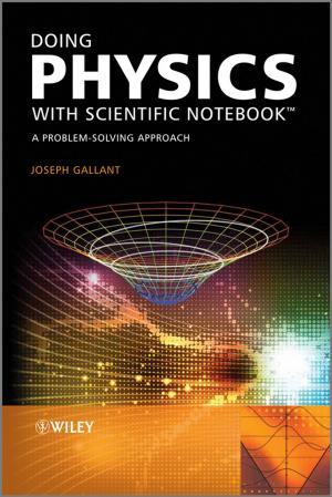 Cover of the book Doing Physics with Scientific Notebook by Richard Shapcott