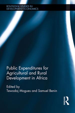 Cover of the book Public Expenditures for Agricultural and Rural Development in Africa by Luigi Pellizzoni