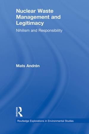 Cover of the book Nuclear Waste Management and Legitimacy by Peter Hughes Jachimiak