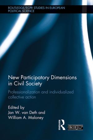 Cover of the book New Participatory Dimensions in Civil Society by Ian Rothmann, Cary L. Cooper