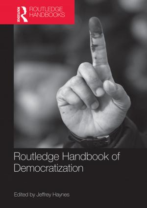 Cover of the book Routledge Handbook of Democratization by Hakeem O. Yusuf